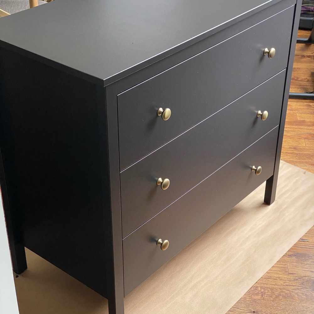 12 brushed brass cabinet knobs